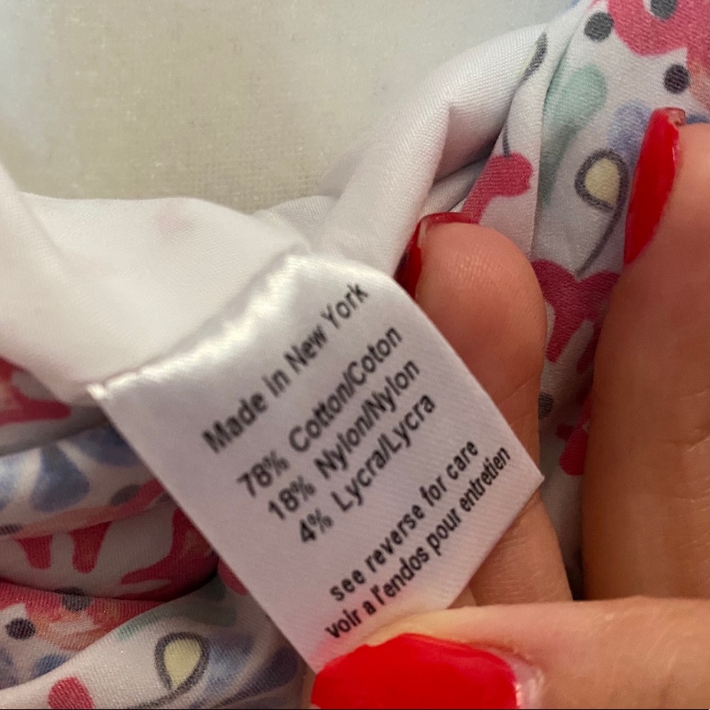 Multicolor Maria Floral Off The Shoulder Dress - Picture 8 of 9